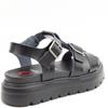 HEAVENLY FEET WOMENS SANDAL - BLACK